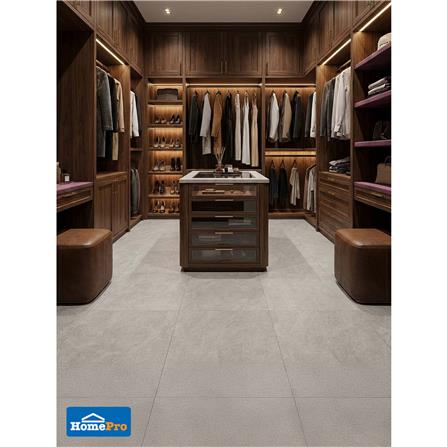 กระเบื้องพื้นพอร์ซเลน 60x60 ซม. COTTO พีโม วอร์ม เทา ซาติน PM 1.44 ตร.ม._4