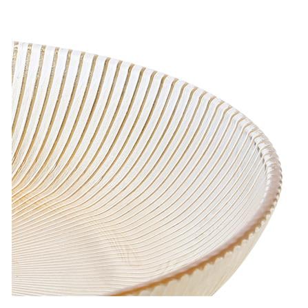 จานแก้ว 9 นิ้ว KECH OLIVE สีน้ำตาล_2