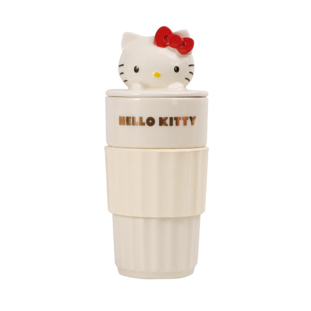 แก้วน้ำ PORCELAIN 500 มล. FOFO KITTY ROMAN