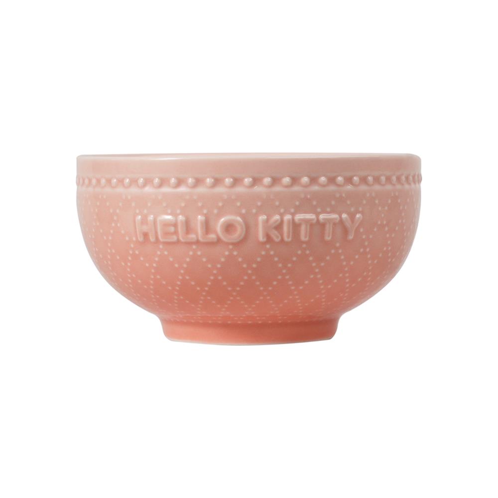 ชาม PORCELAIN 6 นิ้ว FOFO KITTY VINTAGE สีชมพู