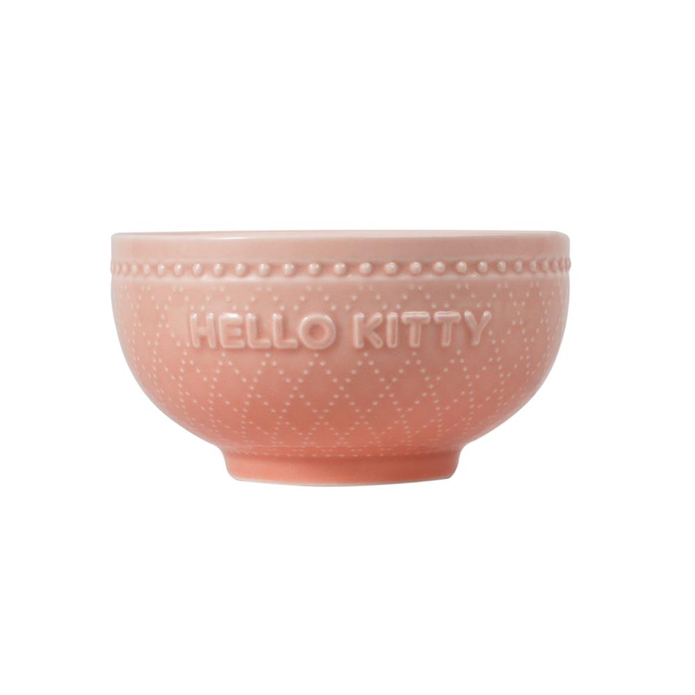 ชาม PORCELAIN 4.5 นิ้ว FOFO KITTY VINTAGE สีชมพู