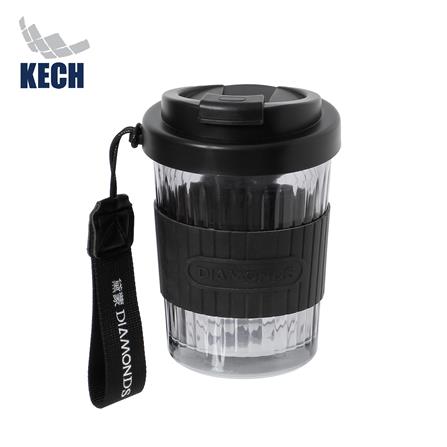 แก้วน้ำพร้อมฝา 500 มล. KECH COOL สีดำ_0