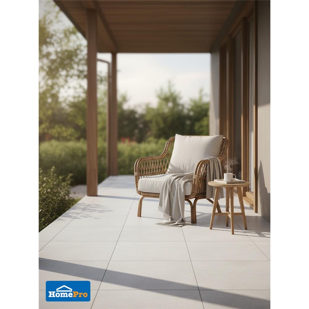 กระเบื้องพื้นพอร์ซเลน 60x60 ซม. COTTO พีโม ขาว R11 PM 1.44 ตร.ม.