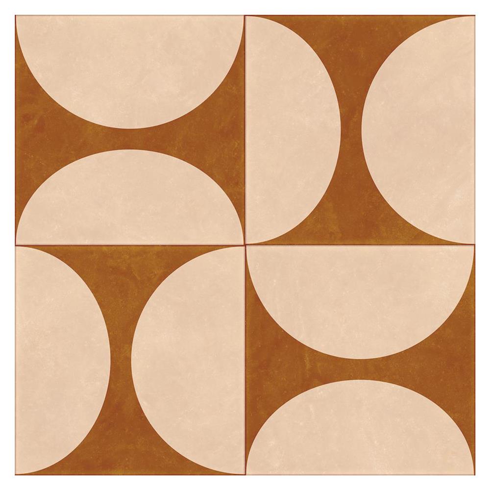 กระเบื้องพื้น 16x16 นิ้ว SOSUCO บุษบัน ชิโน น้ำตาล PM 0.96 ตร.ม.