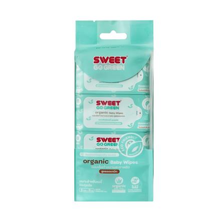 ผ้าเช็ดทำความสะอาด SWEET ORGANIC MINI 8 แผ่น (แพ็ก 8 ชิ้น)_0