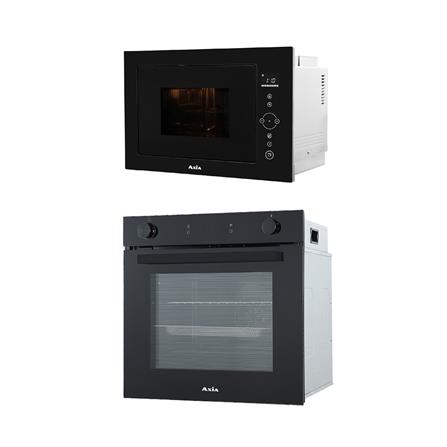 ไมโครเวฟฝัง+เตาอบฝัง AXIA INT 25 MWG 500+INT 75 LCD_1