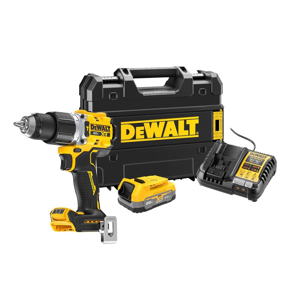 สว่านกระแทกไร้สาย DEWALT DCD806S1T-B1 18 โวลต์ (สูงสุด 20 โวลต์)