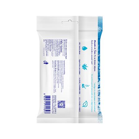 ผ้าเช็ดทำความสะอาดผิว DOUBLE A CARE PURE WATER กลิ่นชาขาว 20 แผ่น_1