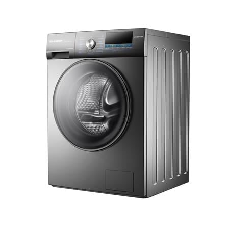 เครื่องซักผ้าฝาหน้า SHARP ES-F90XKS-G 9 กก. 1200RPM อินเวอร์เตอร์ สีเทาเข้ม_1