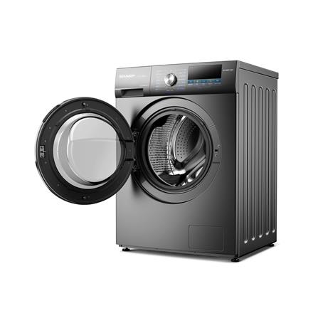 เครื่องซักผ้าฝาหน้า SHARP ES-F90XKS-G 9 กก. 1200RPM อินเวอร์เตอร์ สีเทาเข้ม_2