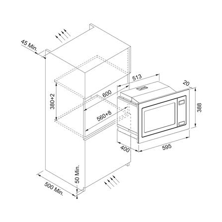 ไมโครเวฟฝัง+เตาอบฝัง FRANKE FMWO 25 NH I+FSL 86 H XS_4