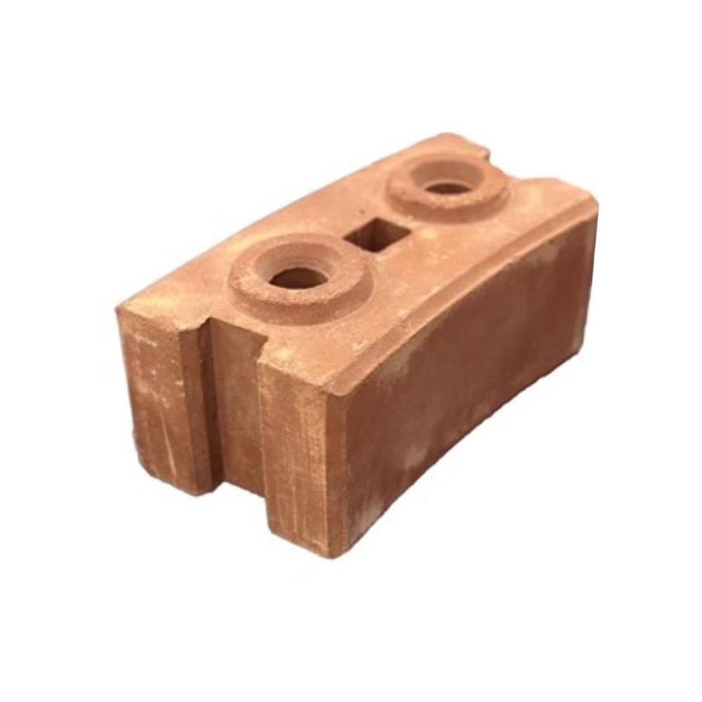 อิฐประสานตัวโค้ง SPRING 12.5x25x10 ซม.