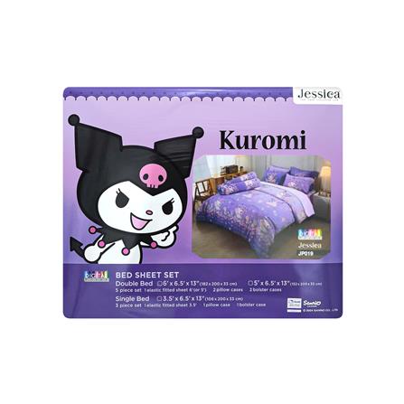ชุดผ้าปูที่นอน 3.5 ฟุต (ชุด 3 ชิ้น) JESSICA KUROMI 21075-JP019_3