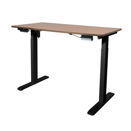โต๊ะปรับระดับไฟฟ้า BEWELL TBS6-TOP7 120 ซม. สีวอลนัท/ดำ_0