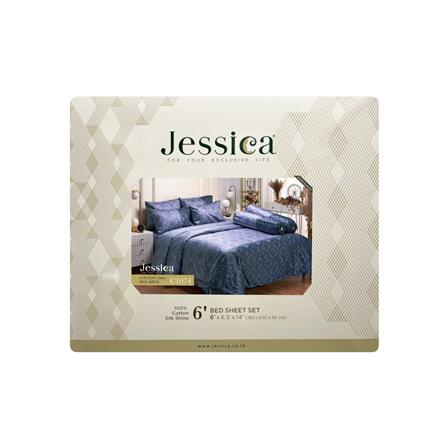 ชุดผ้าปูที่นอน 6 ฟุต (ชุด 5 ชิ้น) JESSICA COTTON 20066-C1074_3