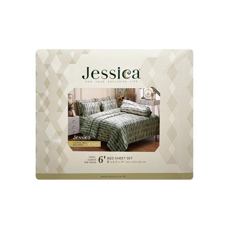 ชุดผ้าปูที่นอน 6 ฟุต (ชุด 5 ชิ้น) JESSICA COTTON 20066-C1073_3