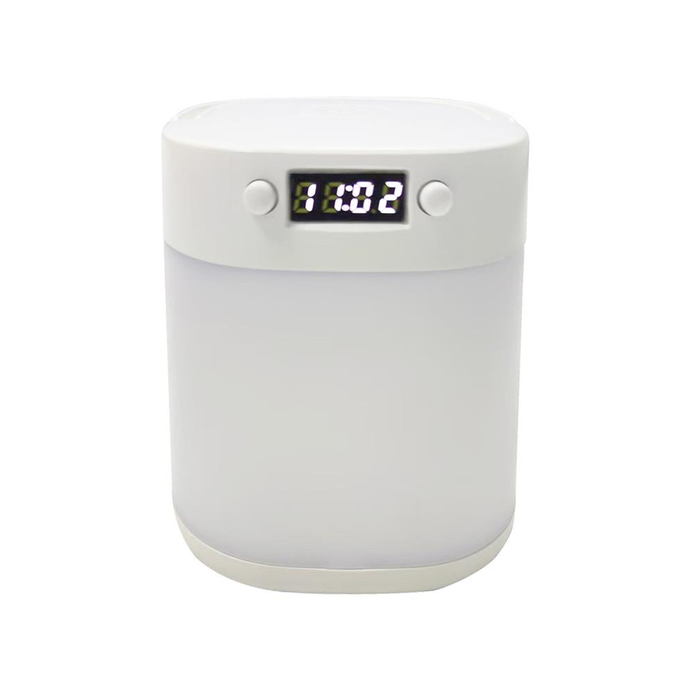 ไฟ LED CAMPING พร้อมนาฬิกา HANYUAN NLT02 100 ลูเมน 3 วัตต์ แสงขาว