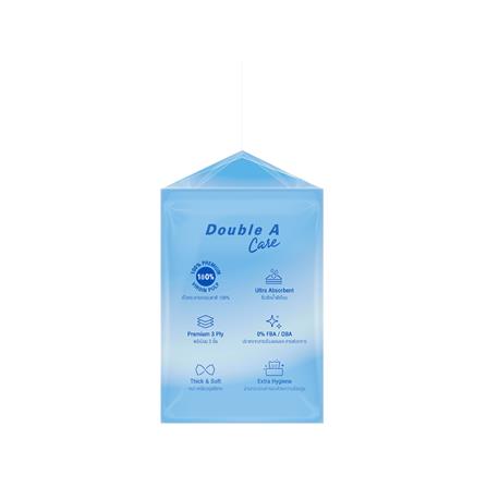 กระดาษเช็ดหน้า DOUBLE A CARE TRAVEL PACK 60 แผ่น แพ็ก 3+1_2