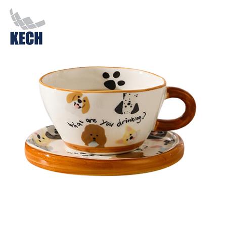 ถ้วยหู PORCELAIN 250 มล. KECH PUPPY_0