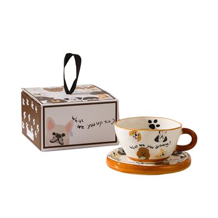 ถ้วยหู PORCELAIN 250 มล. KECH PUPPY_1