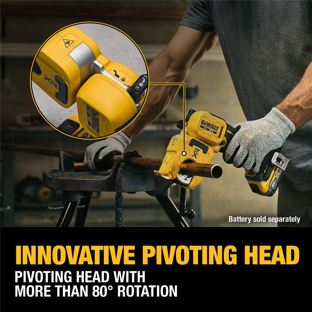 เครื่องตัดท่อทองแดงไร้สาย (เฉพาะตัวเครื่อง) DEWALT DCE154B 20 โวลต์