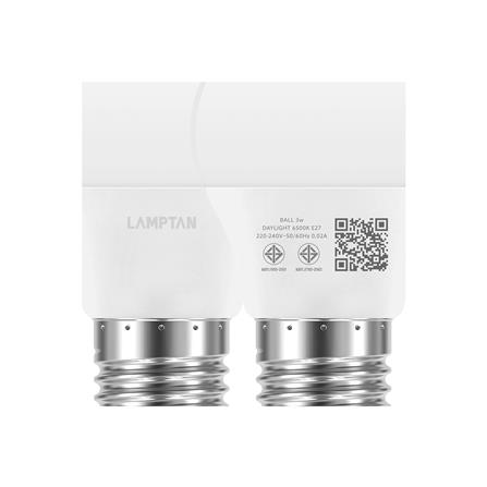 หลอด LED LAMPTAN BALL A45 3 วัตต์ DAYLIGHT E27 (แพ็ก 10 ชิ้น)_8