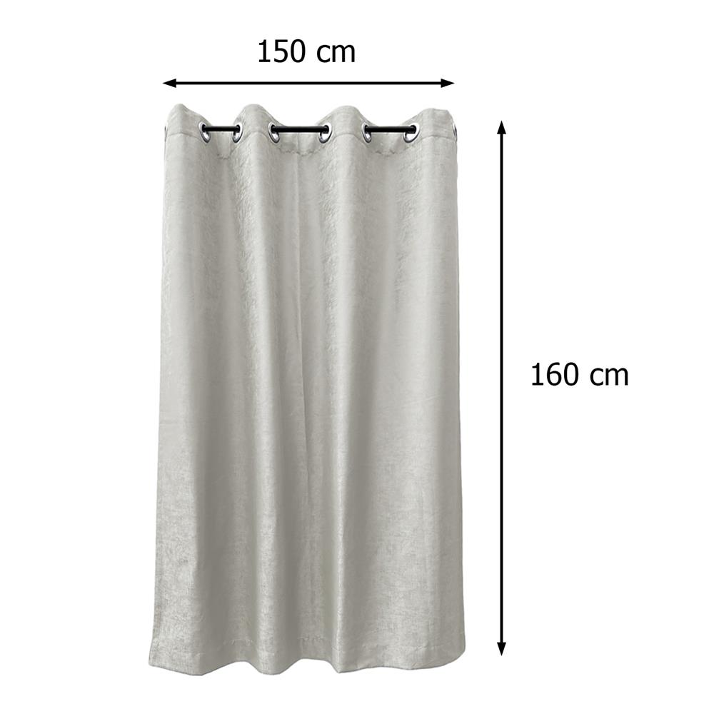 ผ้าม่าน EYELET HOME LIVING STYLE ELLA UV 150x160 ซม. สีครีม