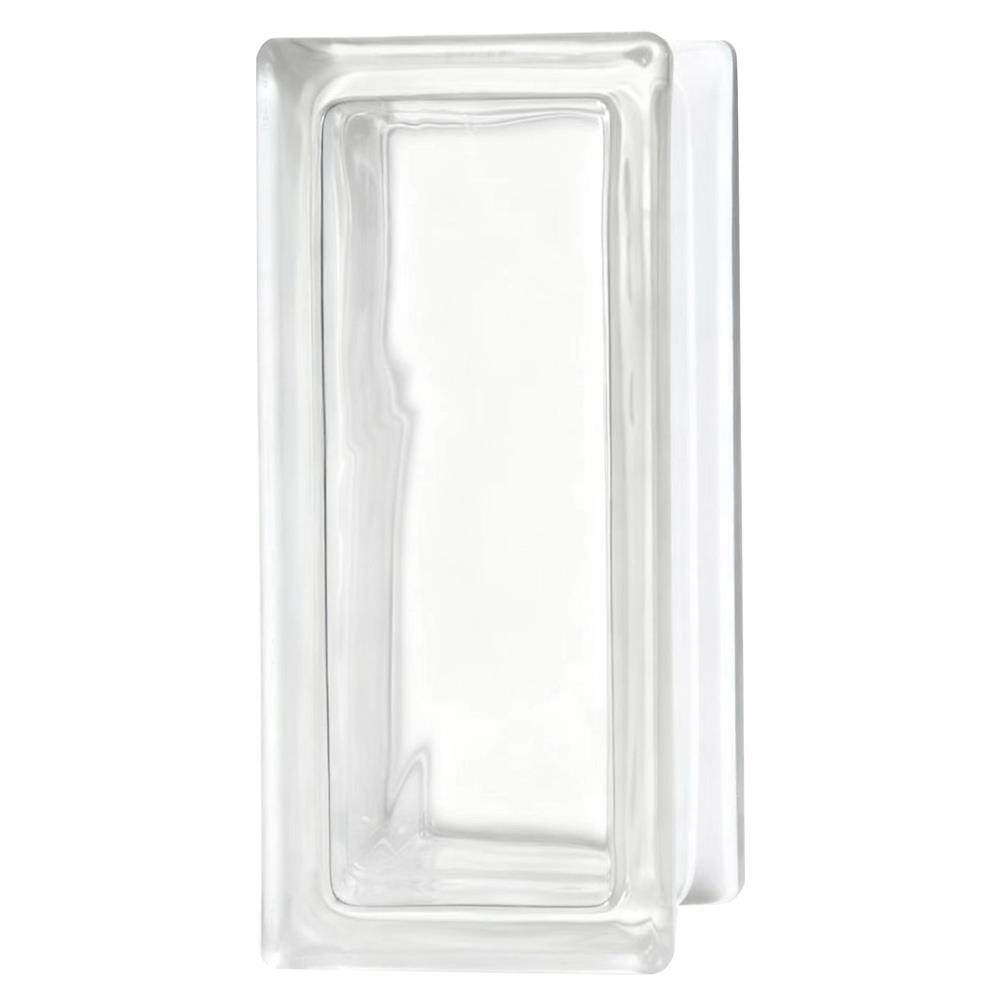 อิฐแก้ว 19x9x8 ซม. JING HUA คลาวดี้ สีใส