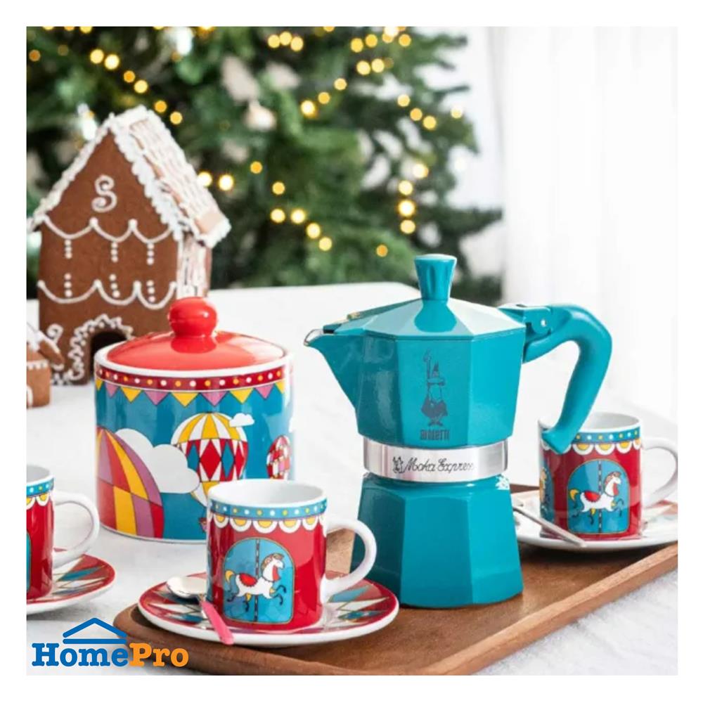 หม้อต้มกาแฟ BIALETTI MOKA WINTER WONDERLAND OTTANIO 3 ถ้วย