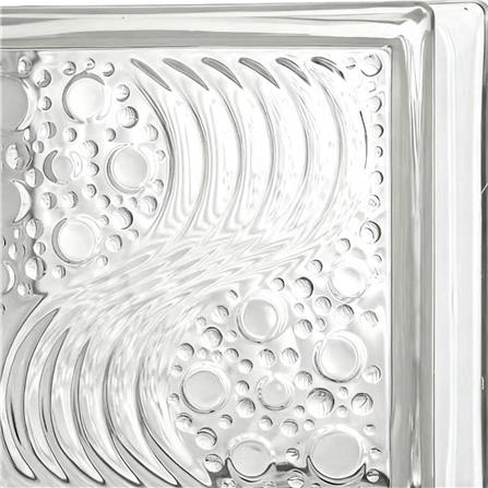 อิฐแก้ว 19x19x8 ซม. JING HUA ซีเวฟ สีใส_2