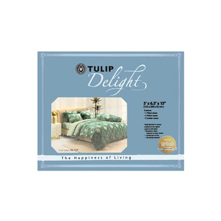 ชุดผ้าปูที่นอน 5 ฟุต (ชุด 5 ชิ้น) TULIP DELIGHT 60013-DL127_3