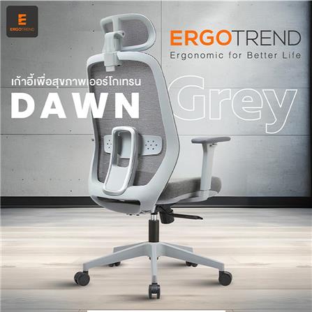เก้าอี้สุขภาพ ERGOTREND DAWN สี่เทา_5