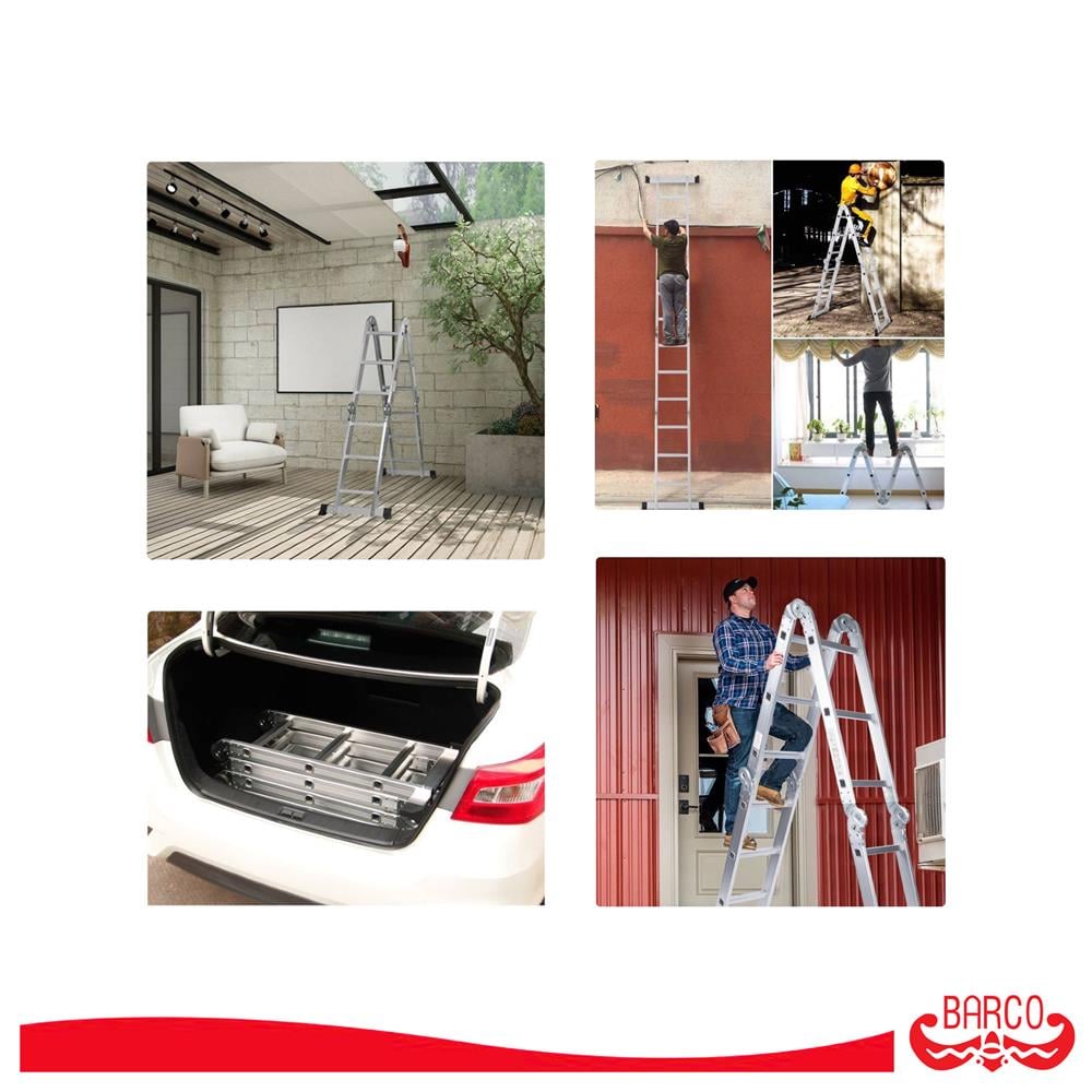 บันไดอเนกประสงค์ปรับแบบ BARCO M4 4X5 BH 20 ขั้น