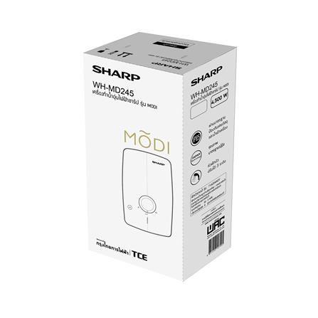 เครื่องทำน้ำอุ่น SHARP WH-MD245 4500 วัตต์ สีขาว_4