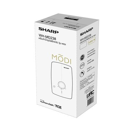 เครื่องทำน้ำอุ่น SHARP WH-MD238 3800 วัตต์ สีขาว_5