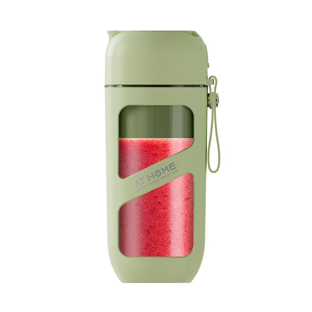 เครื่องปั่นน้ำผลไม้พกพา AT HOME 10HO00076 0.38 ลิตร สีเขียว