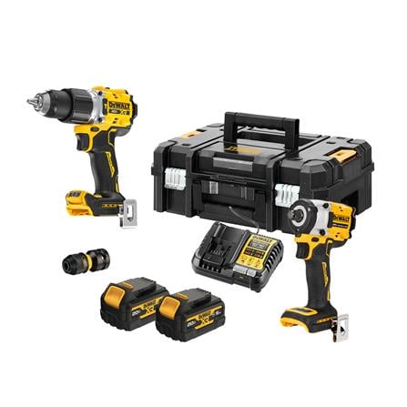 ชุดสว่านกระแทก และบล็อกกระแทกไร้สาย DEWALT DCZ294P2GTA-B1 18V_1