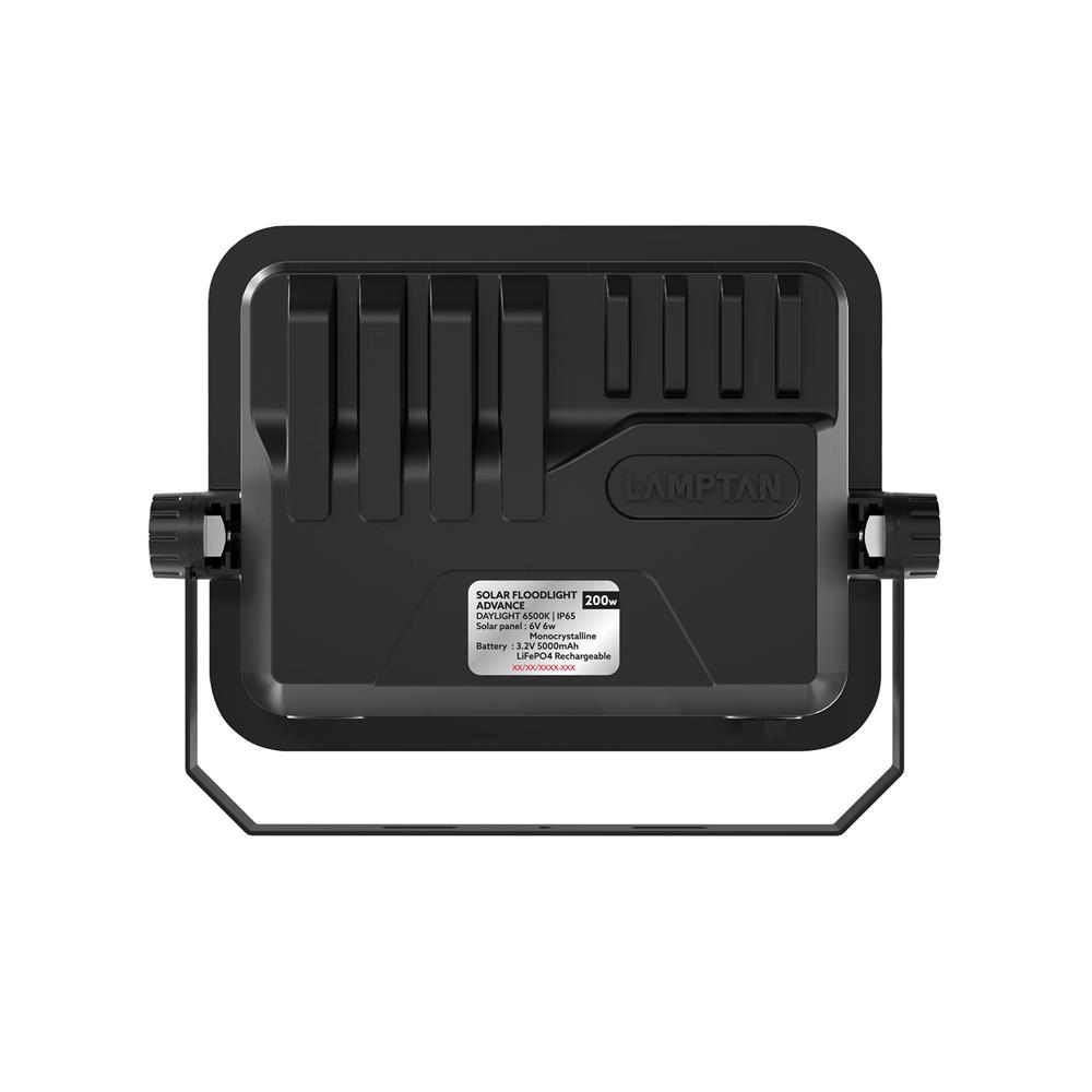สปอตไลท์ SOLAR LAMPTAN ADVANCE 200 วัตต์ DAYLIGHT สีดำ