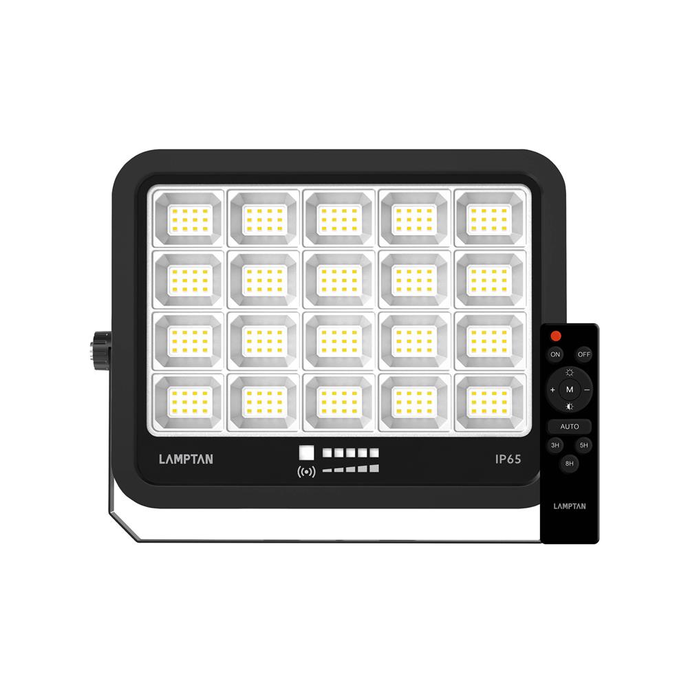 สปอตไลท์ SOLAR LAMPTAN ADVANCE 900 วัตต์ DAYLIGHT สีดำ