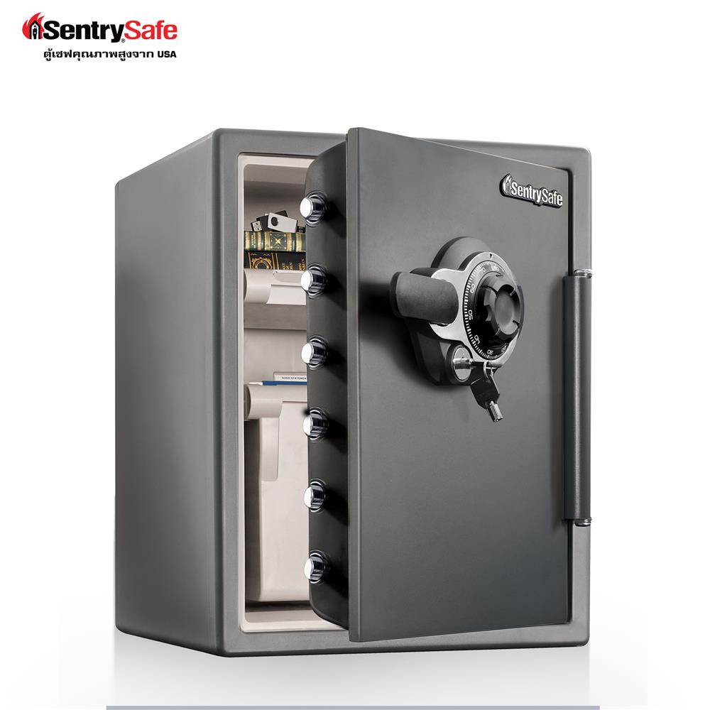 ตู้นิรภัยมือหมุน SENTRYSAFE SFW205DPB สีดำ