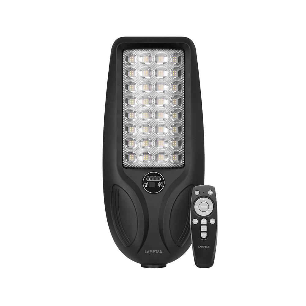 ไฟถนน SOLAR LAMPTAN CURVY 350 วัตต์ DAYLIGHT สีดำ