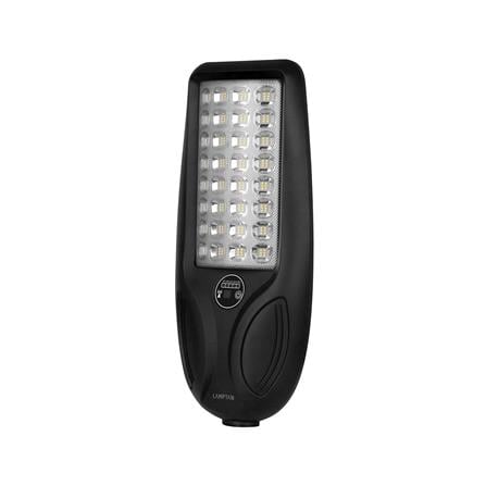 ไฟถนน SOLAR LAMPTAN CURVY 350 วัตต์ DAYLIGHT สีดำ_1