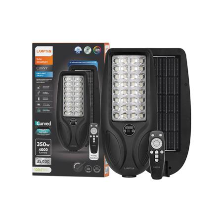 ไฟถนน SOLAR LAMPTAN CURVY 350 วัตต์ DAYLIGHT สีดำ_4