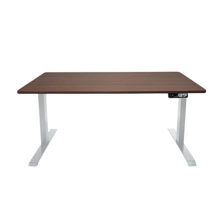 โต๊ะปรับระดับไฟฟ้า BEWELL TBS1-TOP7 120 ซม. สีวอลนัท/ขาว_1