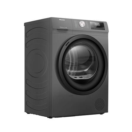 เครื่องอบผ้าฝาหน้า HISENSE DH80N1 8 กก. HEAT PUMP สีเทา_2