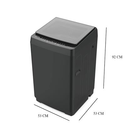 เครื่องซักผ้าฝาบน HISENSE WT90F30 9 กก. สีดำ_6