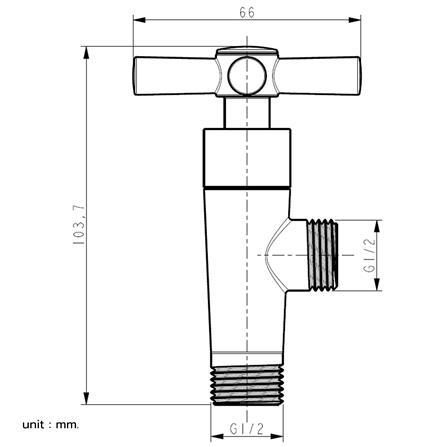 วาล์วฝักบัว 1 ทาง MOYA MY-8202_4