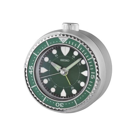 นาฬิกาปลุก SEIKO CLOCKS QHE207A 4x3.8 นิ้ว สีเงิน_0