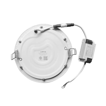 ดาวน์ไลท์ LED LAMPTAN SLIM 6 นิ้ว 9 วัตต์ DAYLIGHT สีขาว (แพ็ก 4 ชิ้น)_3
