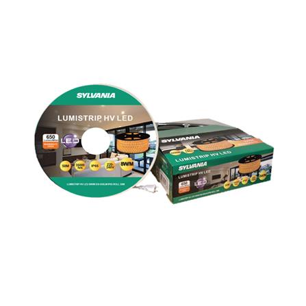 ไฟเส้น LED SYLVANIA LUMISTRIP HV LED 8 วัตต์/เมตร WARM WHITE 50 เมตร_5